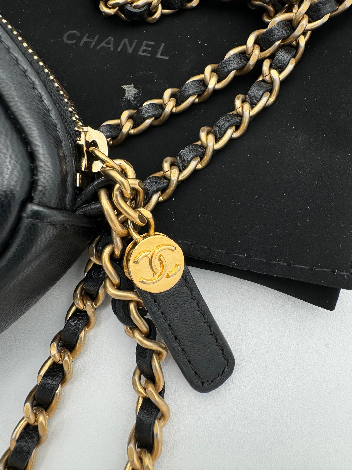 CHANEL MINI DIAMOND CROSSBODY