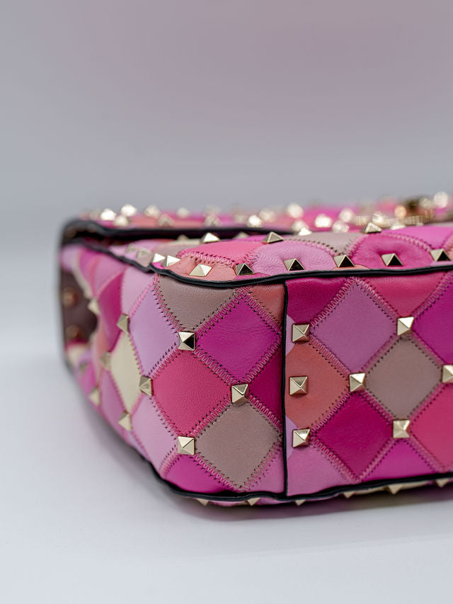 VALENTINO PINK STUDDED CROSSBODY