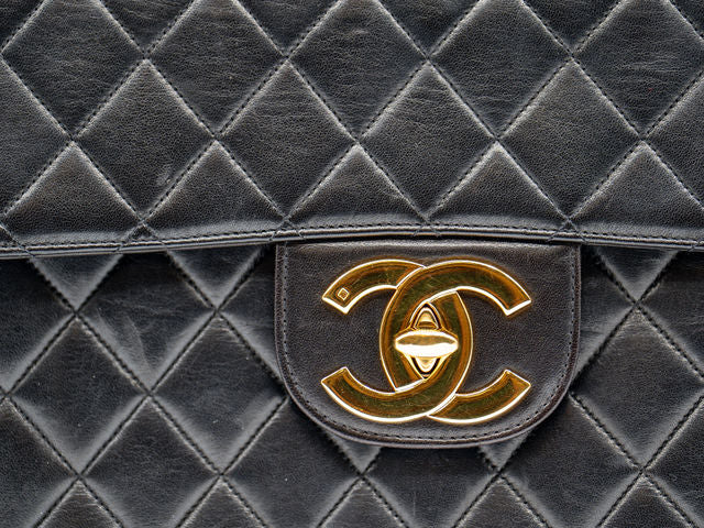 CHANEL SINGLE FLAP JUMBO LAMBSKIN