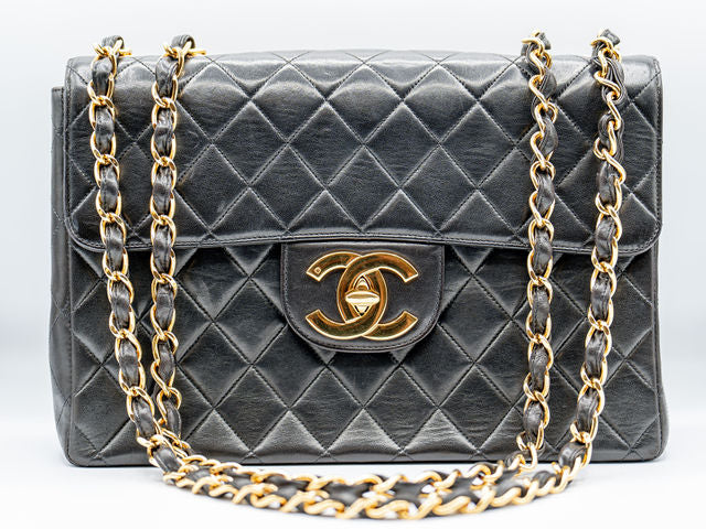 CHANEL SINGLE FLAP JUMBO LAMBSKIN – OC Luxury Bags