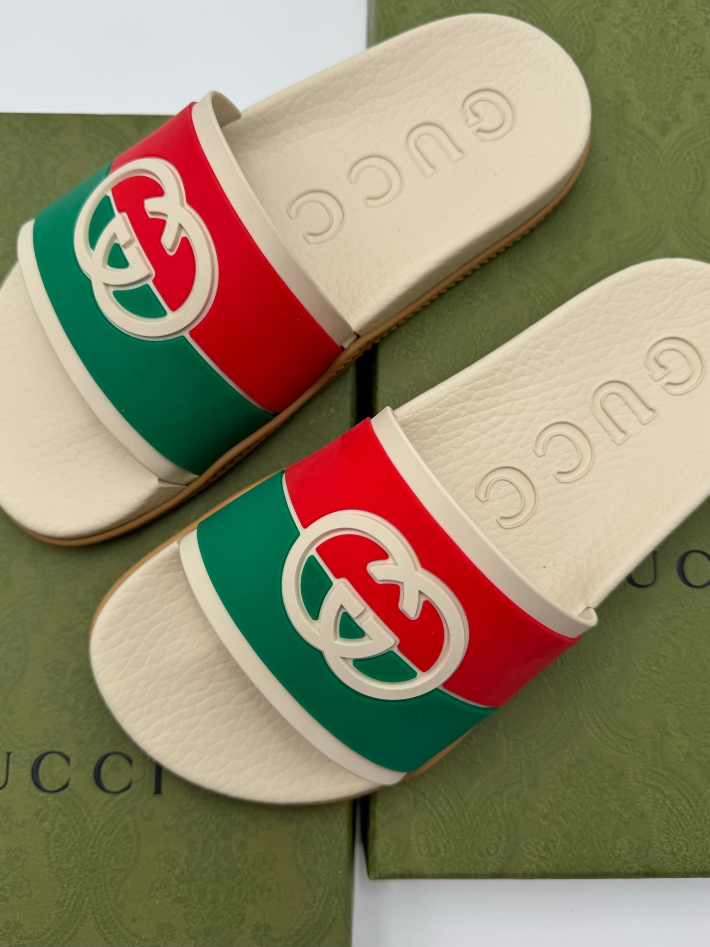 GUCCI SLIDES SIZE 6 (NEW)