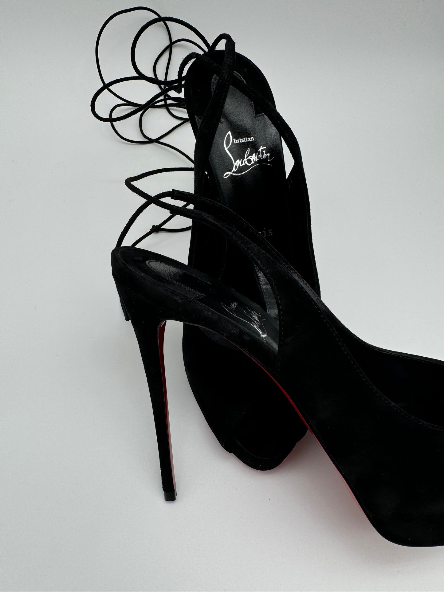 CHRISTIAN LOUBOUTIN SIZE 9 BLACK FULL SET (BRAND NEW!)