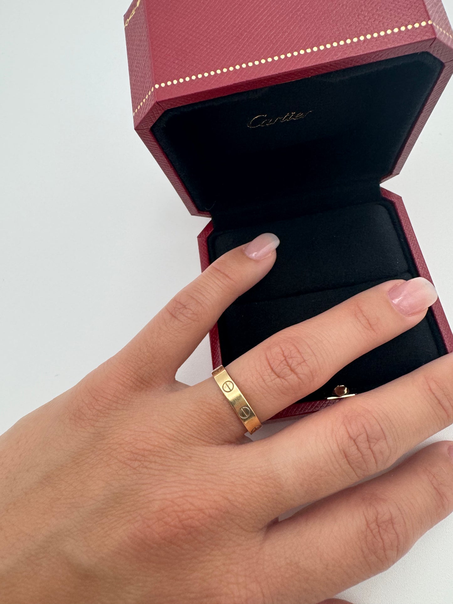 CARTIER LOVE RING SIZE 7 (51)