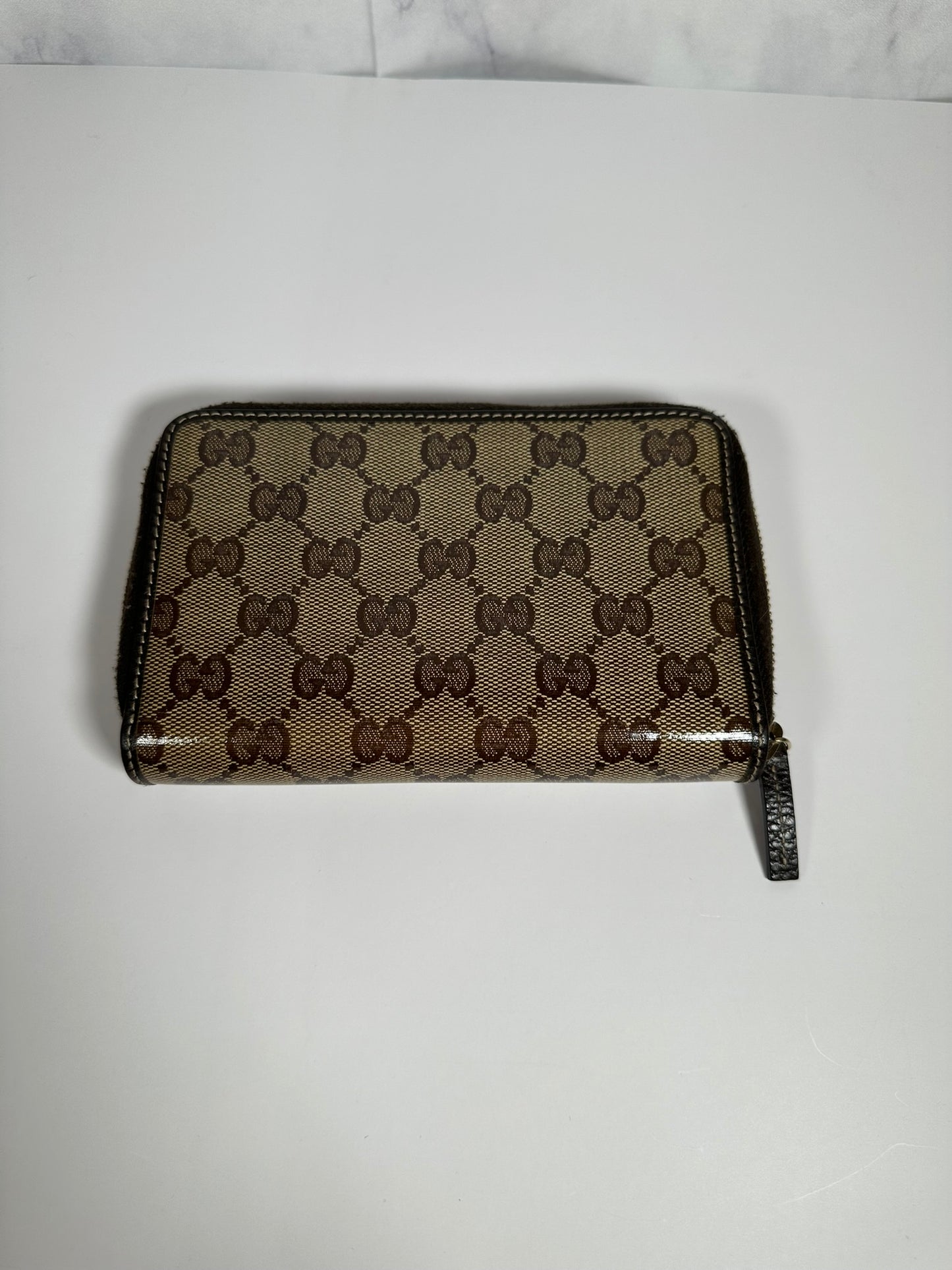 GUCCI CRYSTAL SHORT ZIPPY WALLET