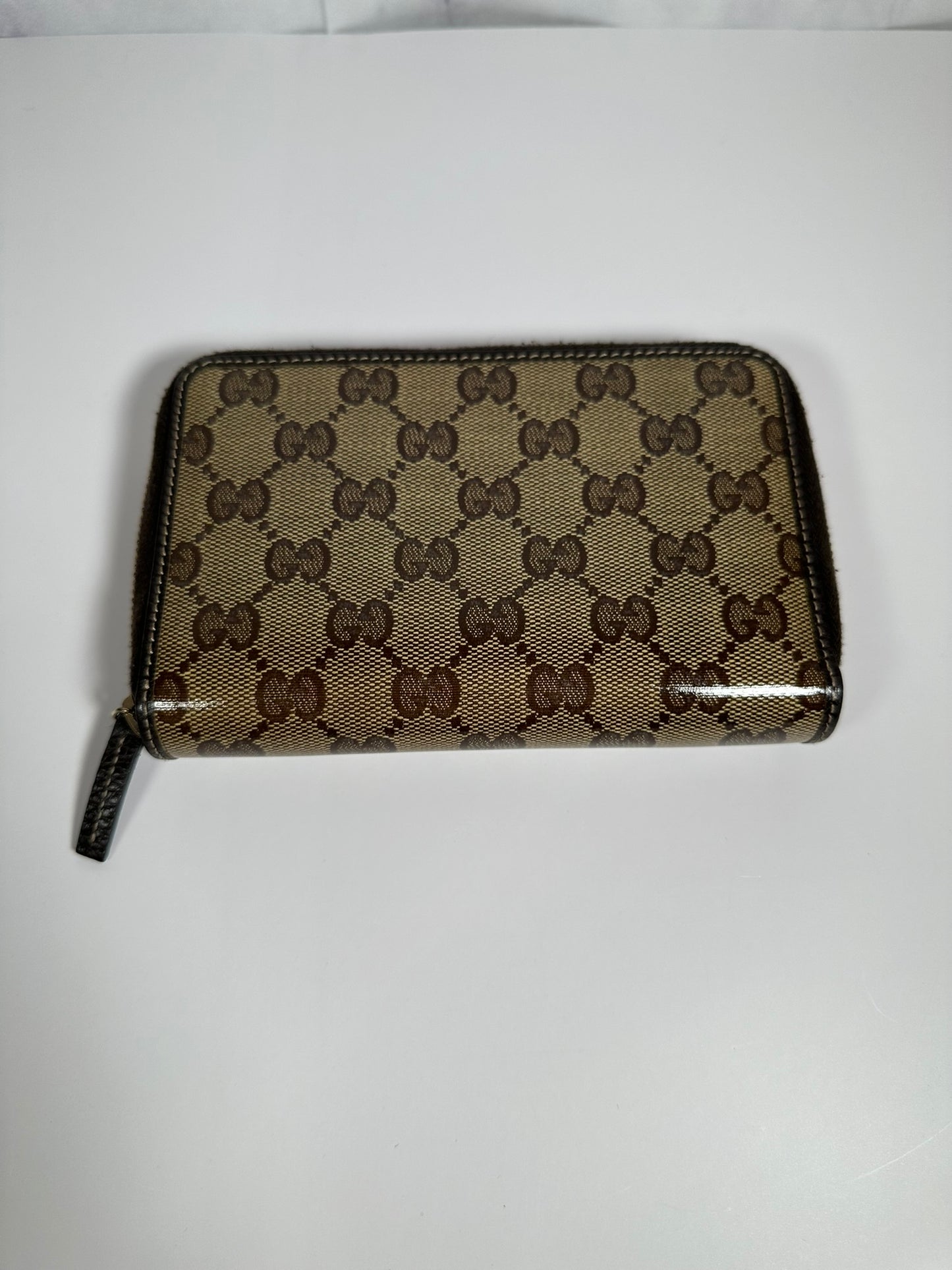 GUCCI CRYSTAL SHORT ZIPPY WALLET