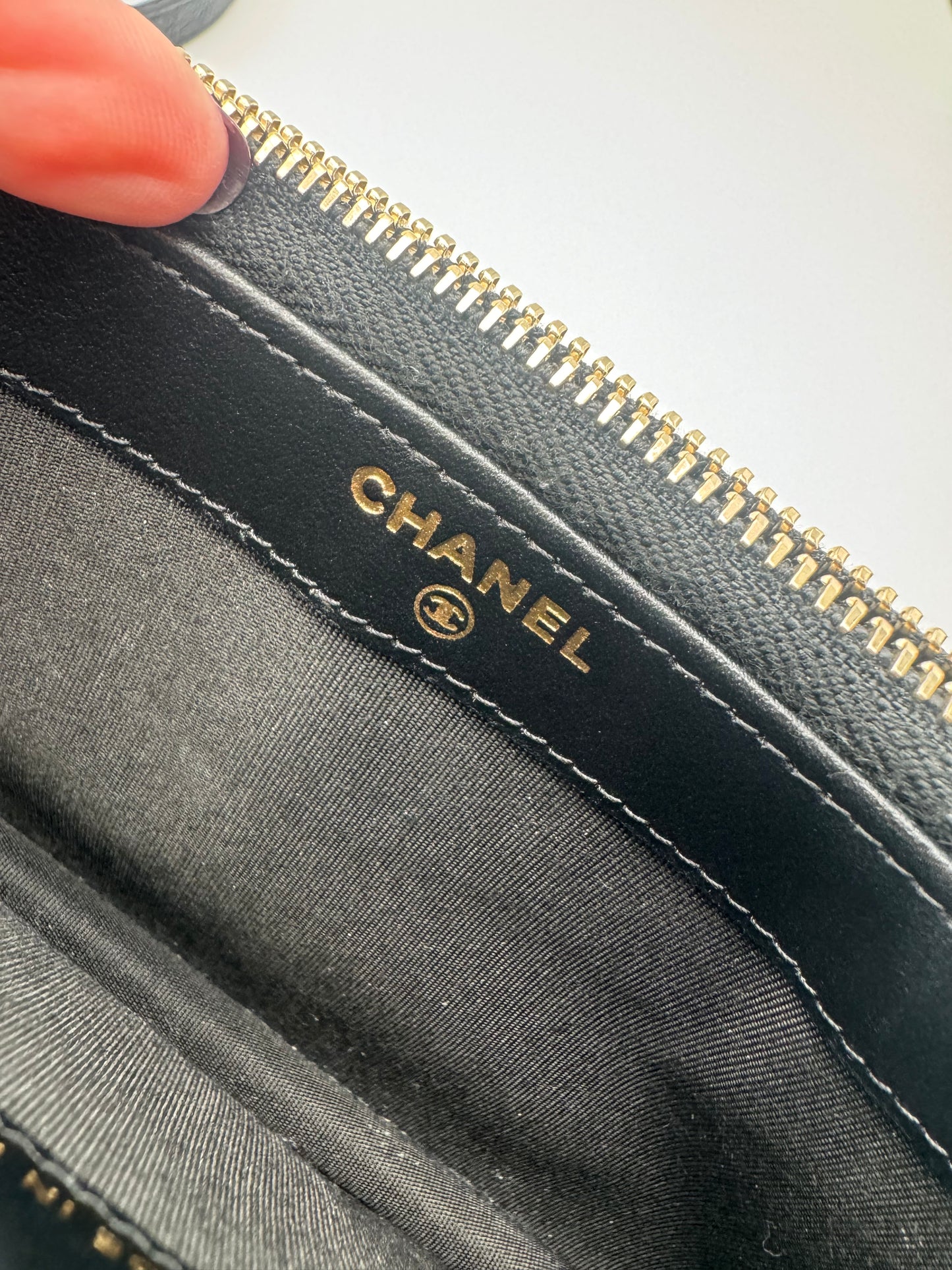 CHANEL BOY WALLET ON CHAIN