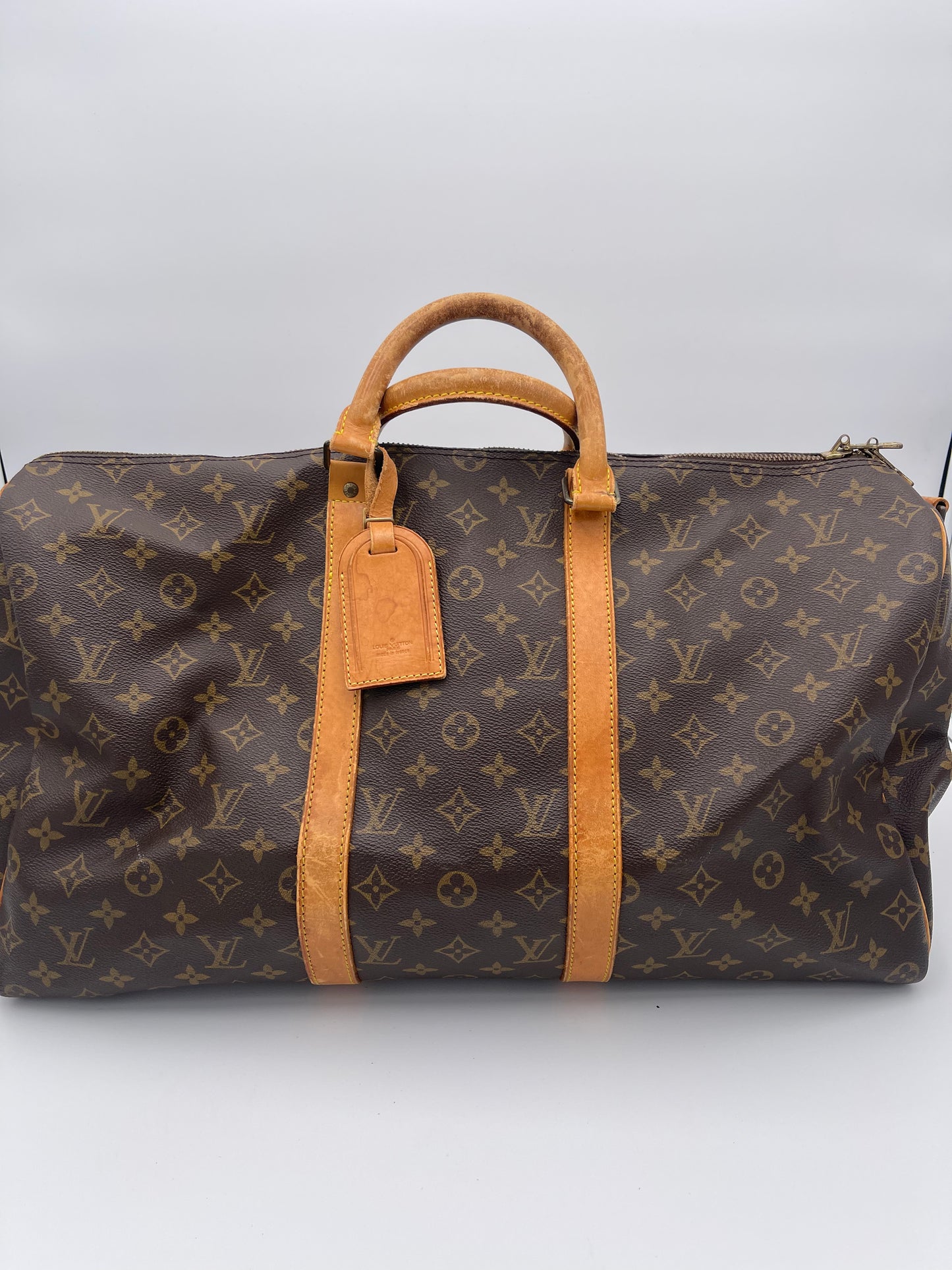 LOUIS VUITTON VINTAGE KEEPALL 50 DUFFLE BAG