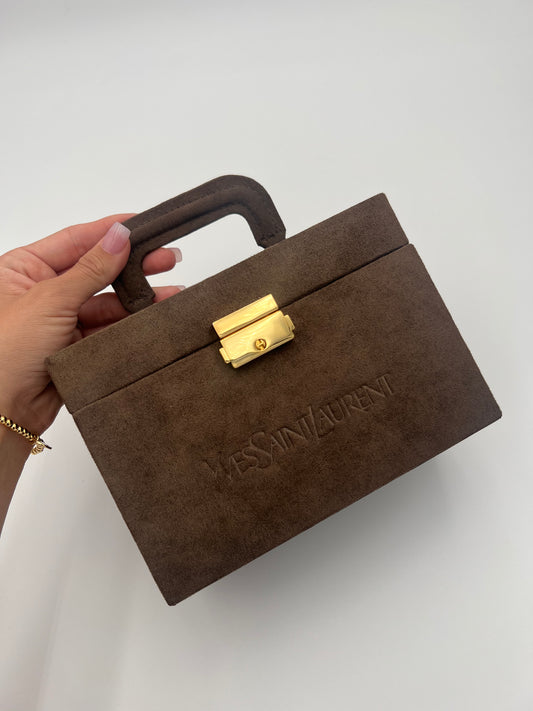 YVES SAINT LAURENT JEWELRY BOX / HANDBAG