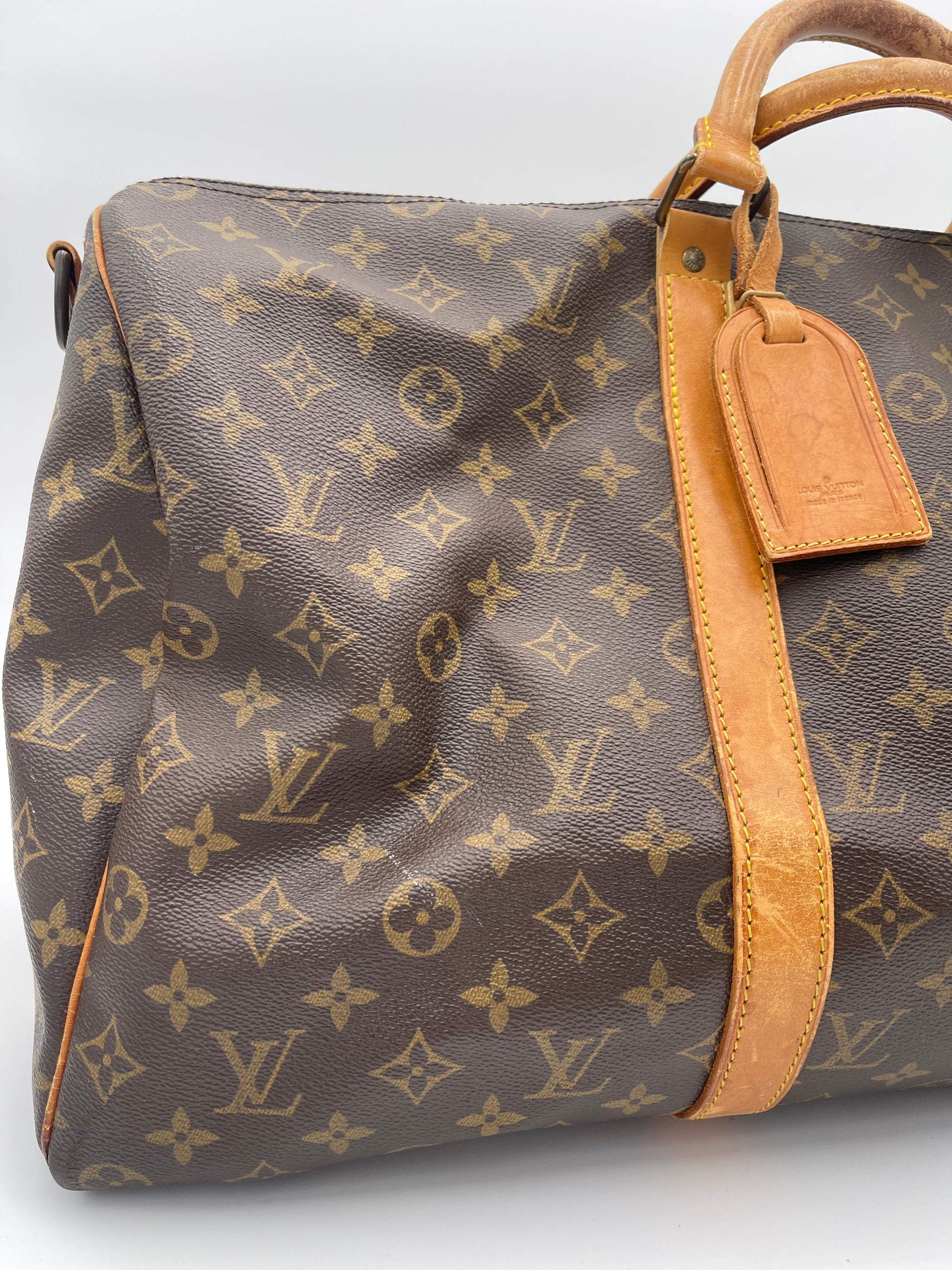 LOUIS VUITTON VINTAGE KEEPALL 50 DUFFLE BAG – OC Luxury Bags