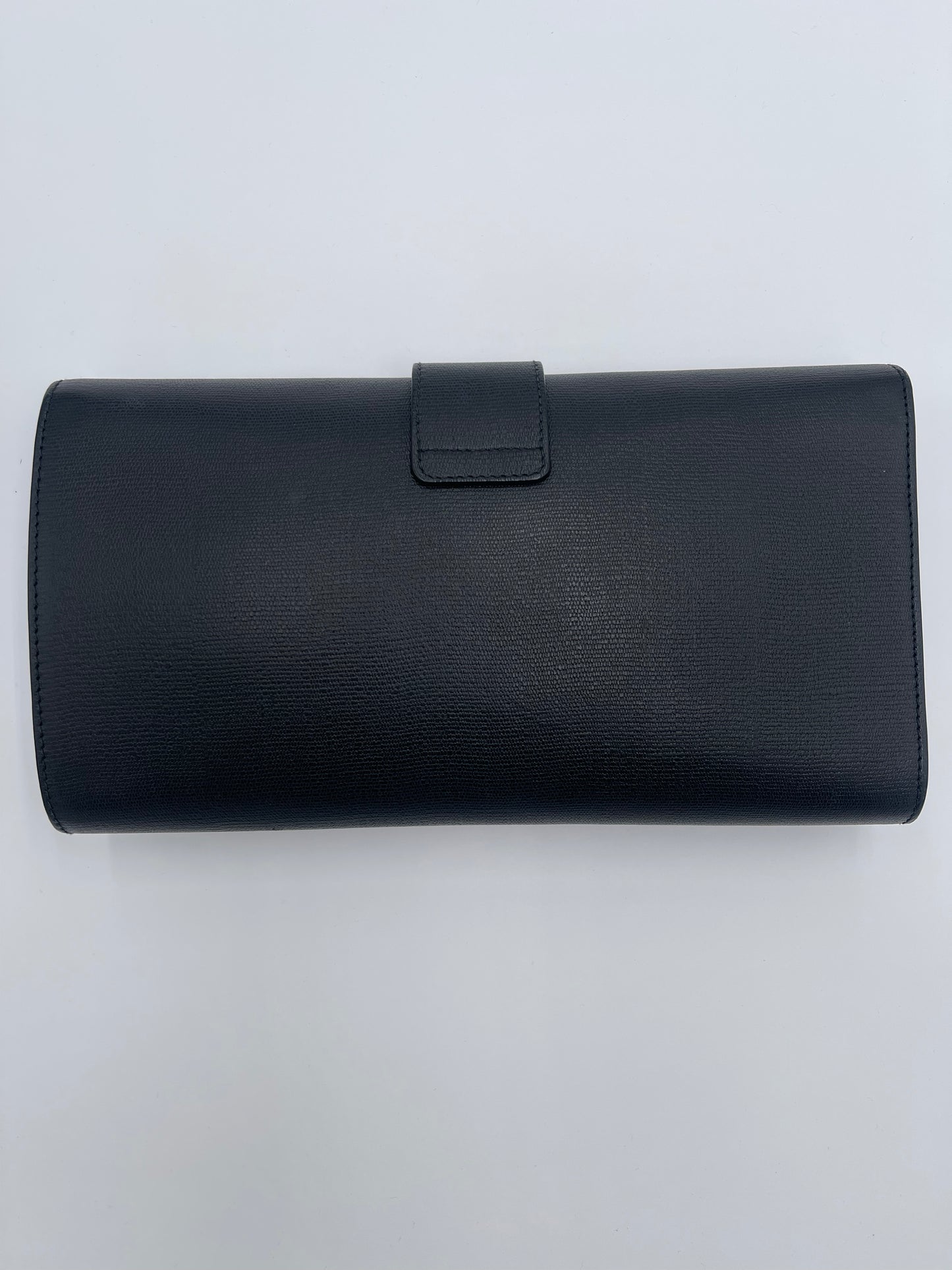 SAINT LAURENT BLACK CLUTCH